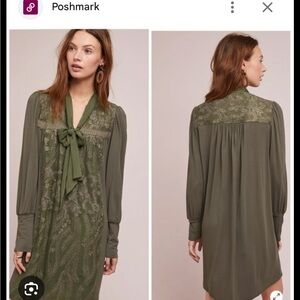 Elegant Green Mini Dress